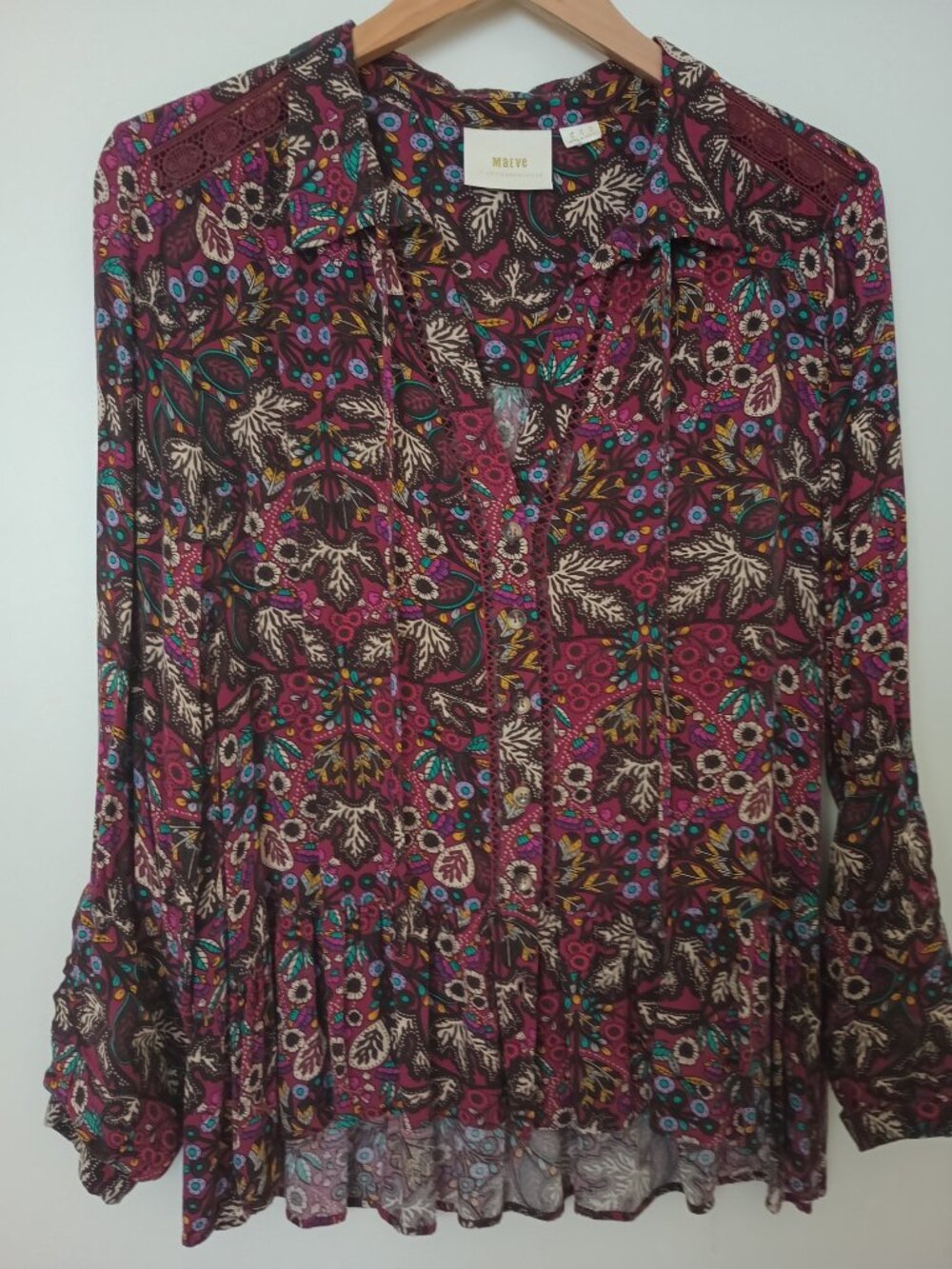 Ladies button down shirt